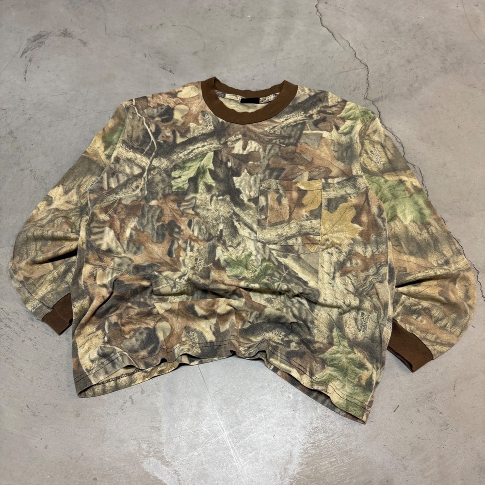 Vintage 90s Camo Long Sleeve